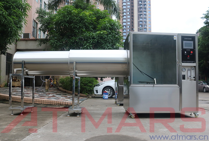 橫向淋雨試驗(yàn)機(jī) IPX3-6(圖2) 星拓橫向淋雨試驗(yàn)箱AR-IPX3-6-2240