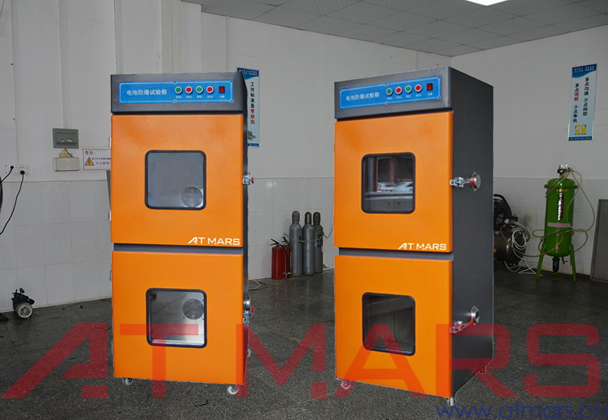 鋰電池防爆箱(圖1) 星拓鋰電池過沖過放防爆試驗箱