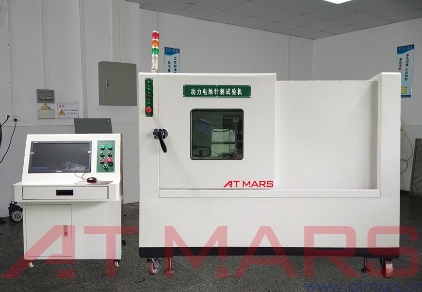動力電池擠壓針刺一體試驗機(圖2) 星拓動力電池針刺試驗機設備廠家